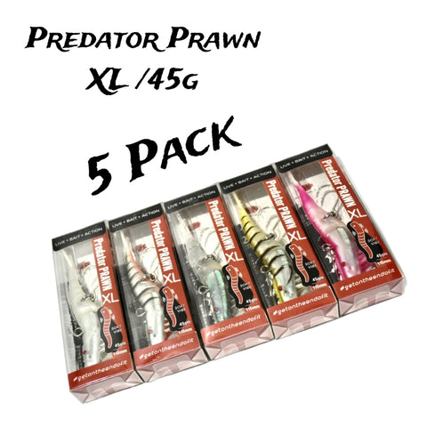 Predator Prawn XL - 5 pack